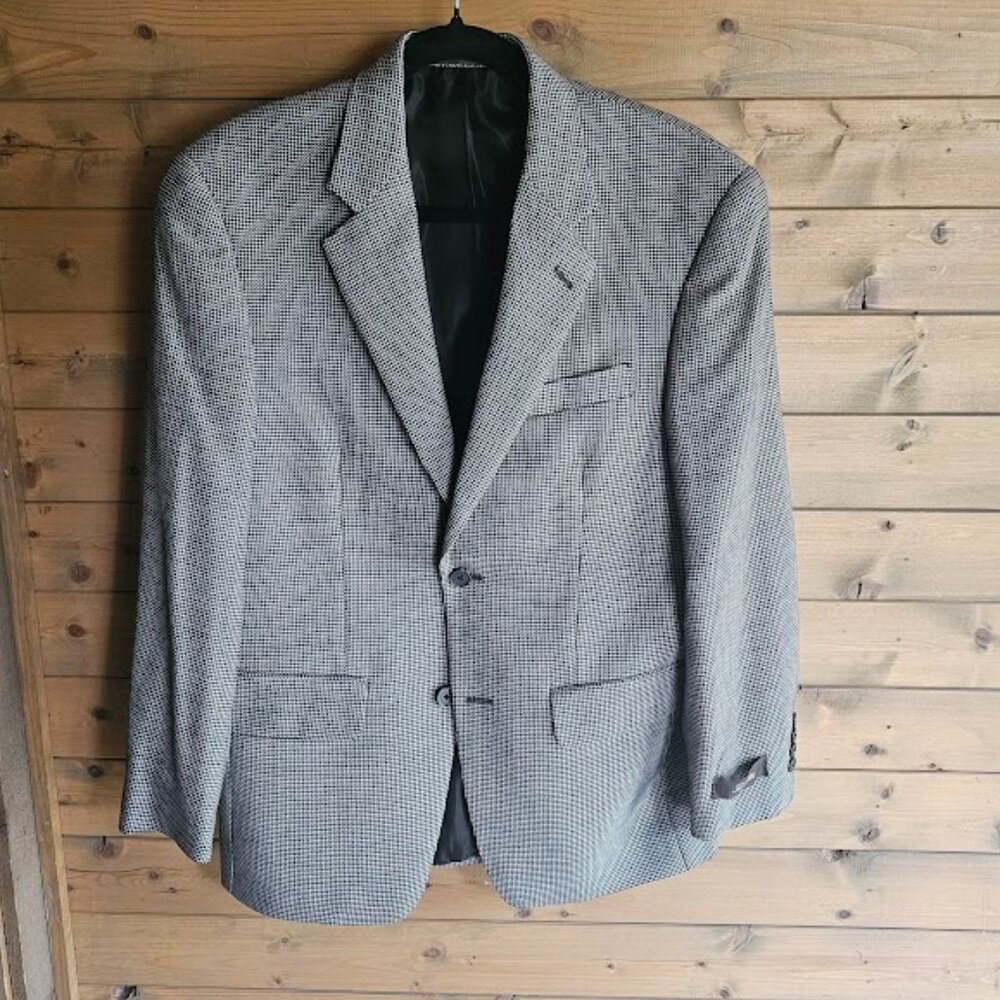Tasso Elba Lanificio Di Tollegno 1900 Men's Suite Coat